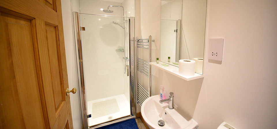Kenmore Bed and Breakfast accommodation in Portree contains en suite shower rooms with heated towel rails
