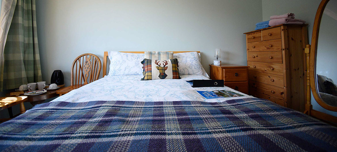 Kenmore Bed and Breakfast accommodation contains comfortable Double rooms with WIFI internet in Portree