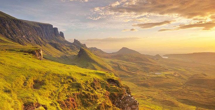 Our bed and breakfast accommodation is located near The Quiraing on the Isle of Skye